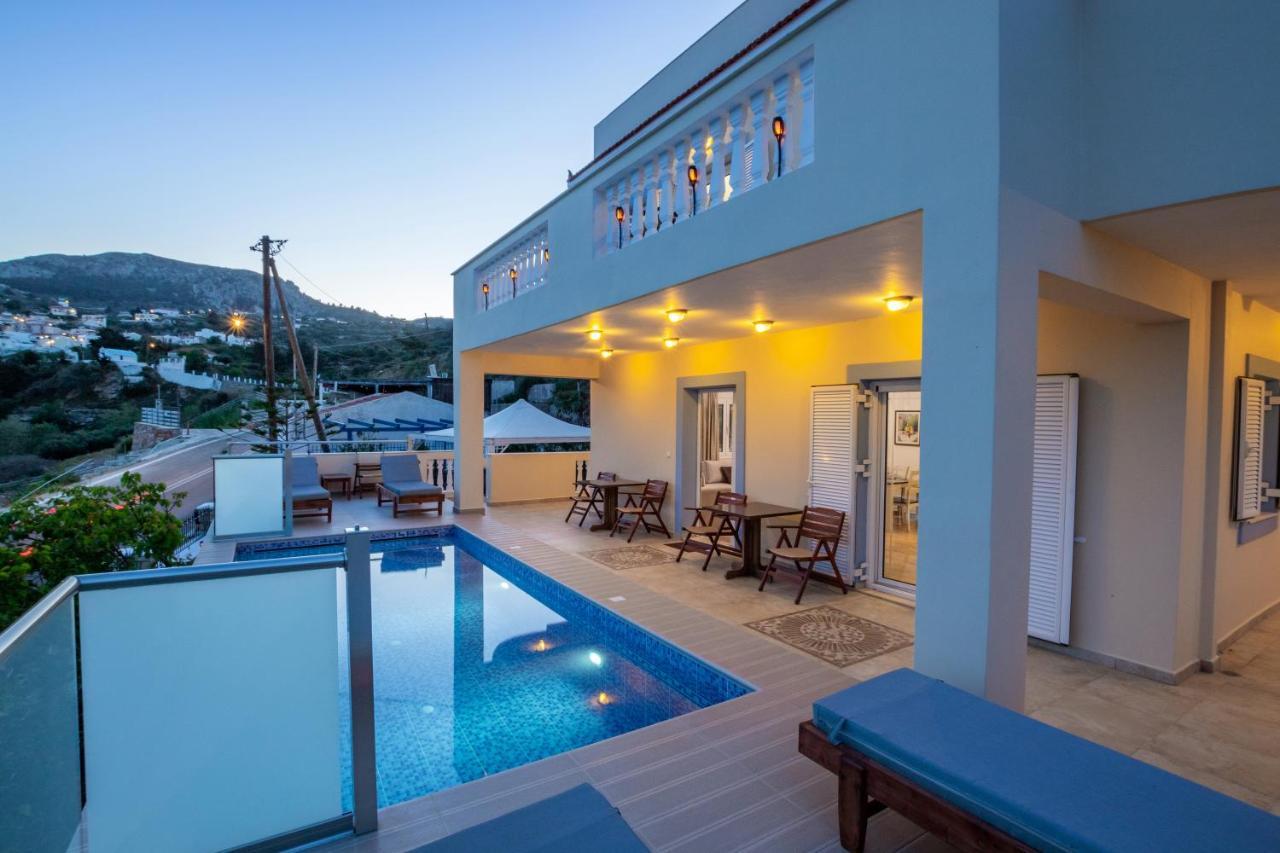 Karpathos View Villa Voládha المظهر الخارجي الصورة