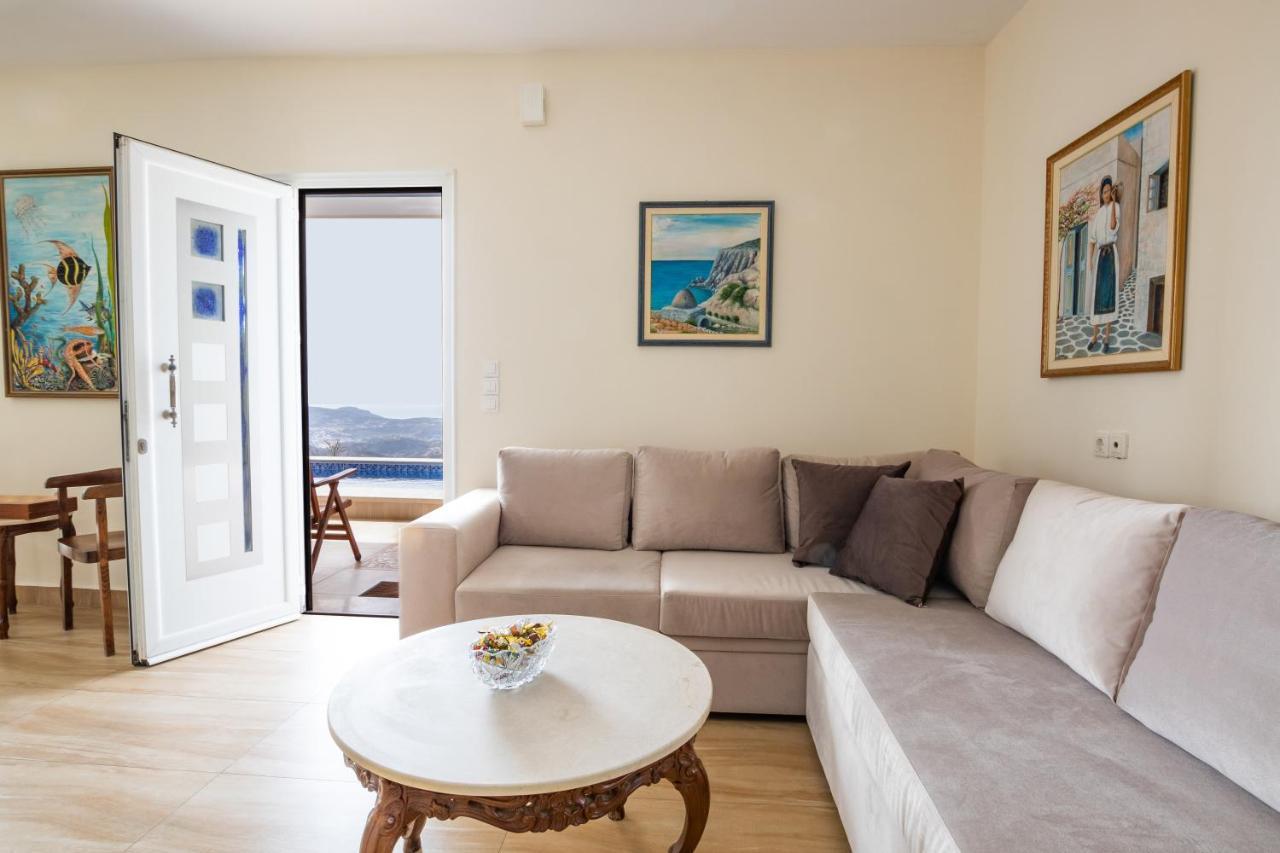 Karpathos View Villa Voládha المظهر الخارجي الصورة