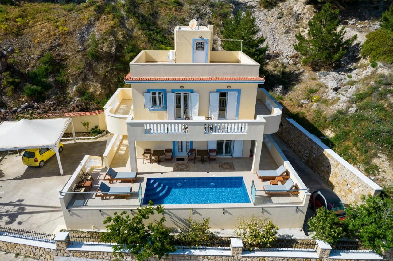 Karpathos View Villa Voládha المظهر الخارجي الصورة