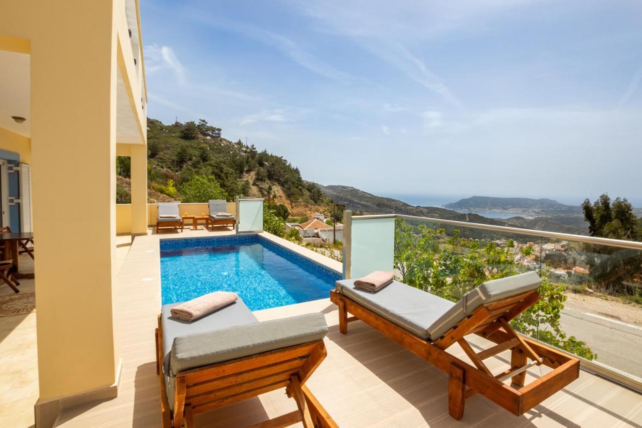 Karpathos View Villa Voládha المظهر الخارجي الصورة