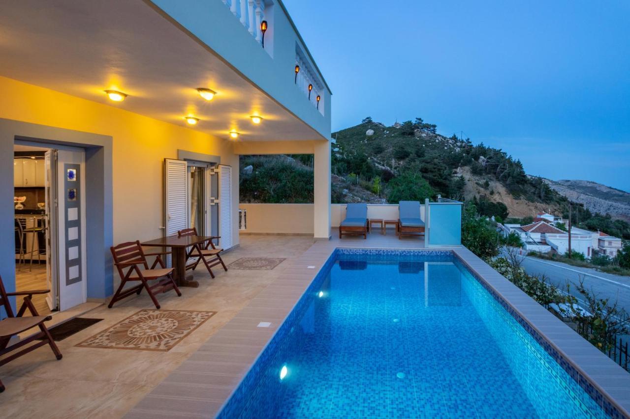 Karpathos View Villa Voládha المظهر الخارجي الصورة