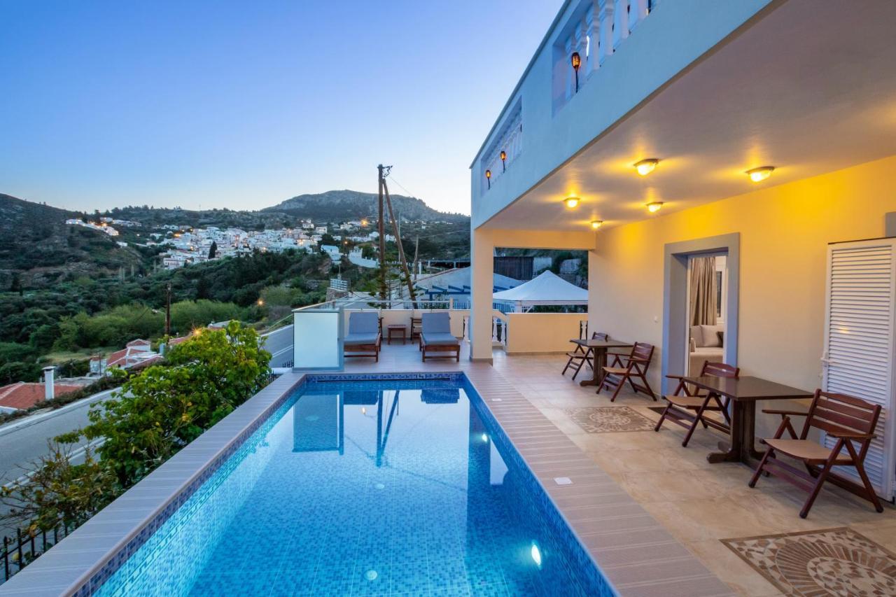 Karpathos View Villa Voládha المظهر الخارجي الصورة