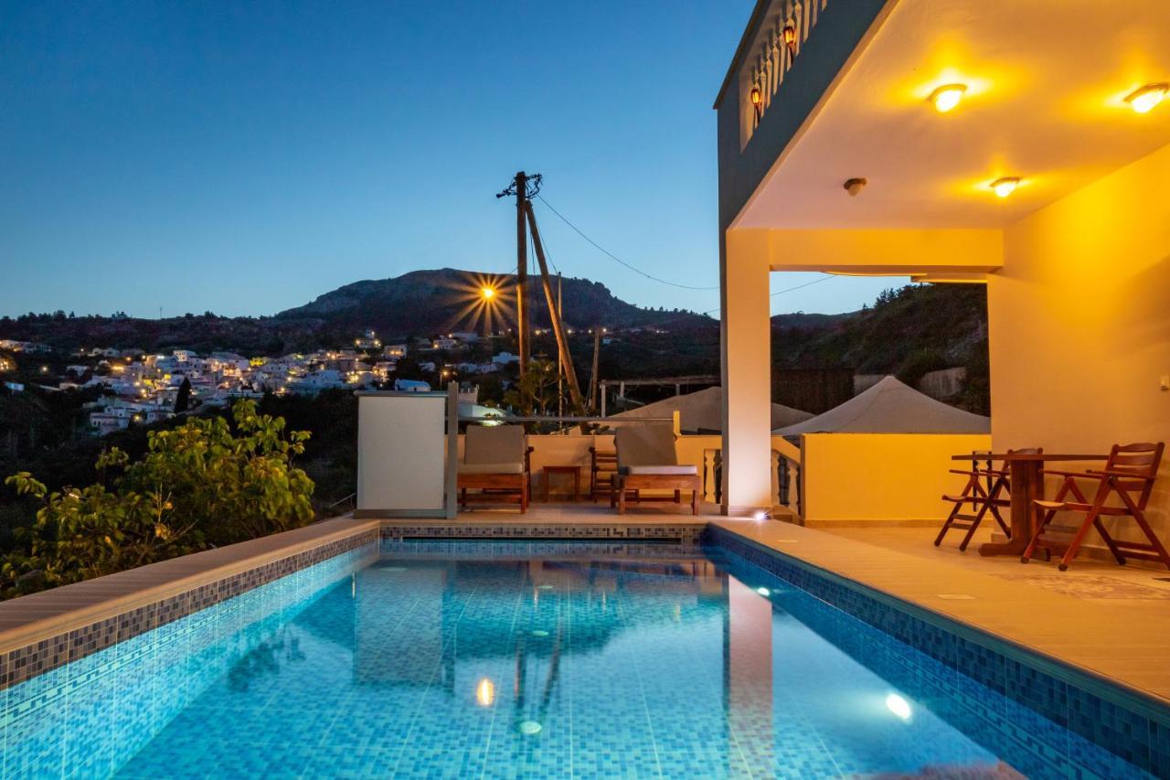 Karpathos View Villa Voládha المظهر الخارجي الصورة