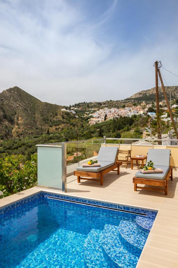 Karpathos View Villa Voládha المظهر الخارجي الصورة