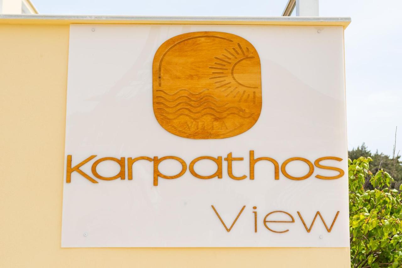 Karpathos View Villa Voládha المظهر الخارجي الصورة