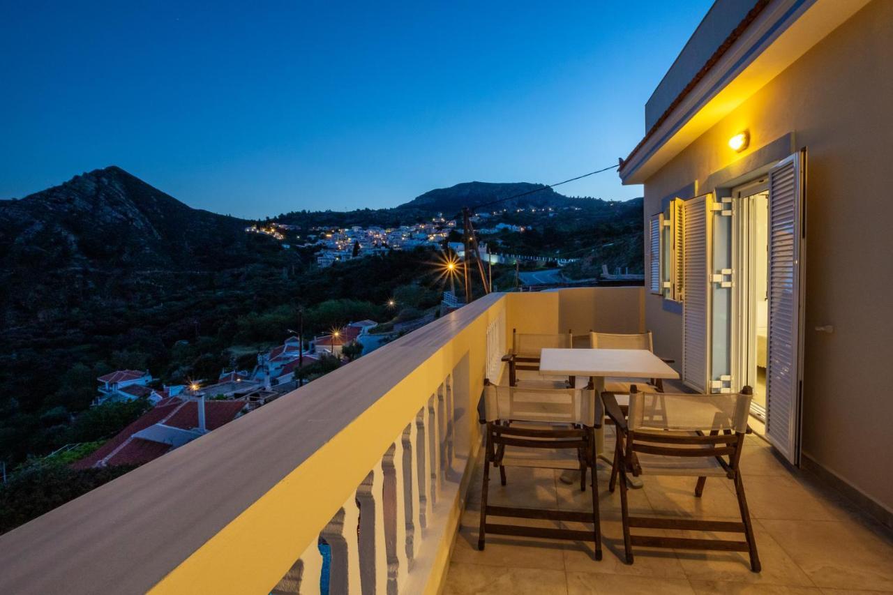 Karpathos View Villa Voládha المظهر الخارجي الصورة