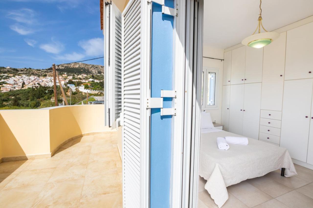 Karpathos View Villa Voládha المظهر الخارجي الصورة