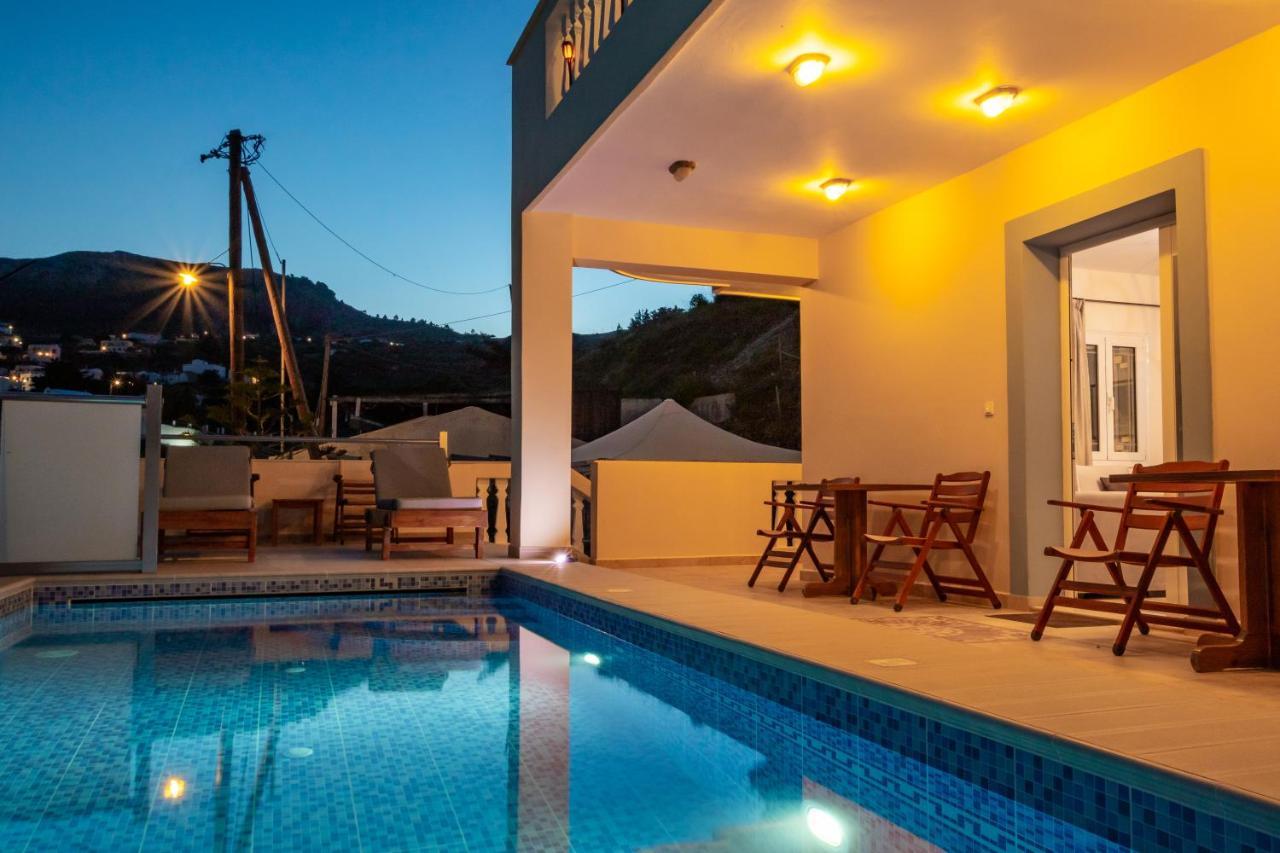 Karpathos View Villa Voládha المظهر الخارجي الصورة