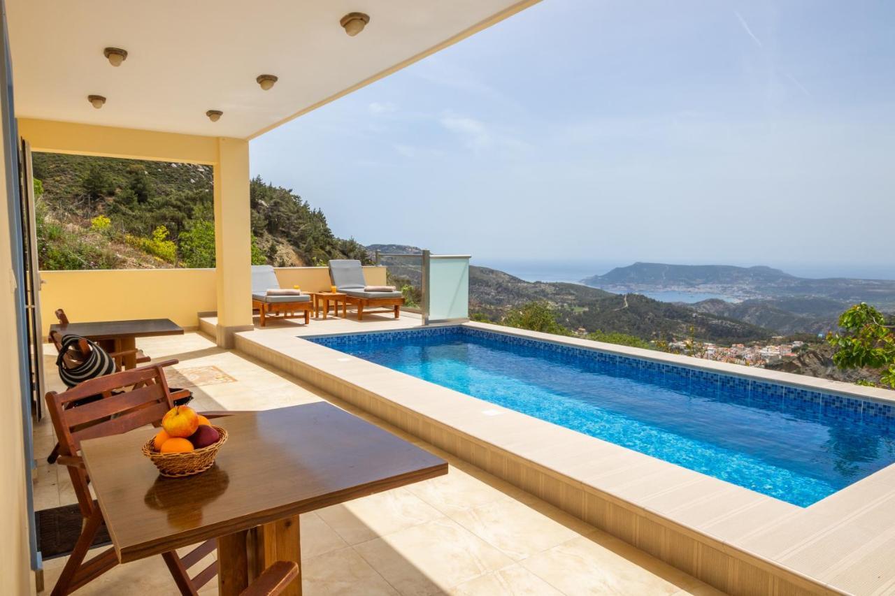 Karpathos View Villa Voládha المظهر الخارجي الصورة