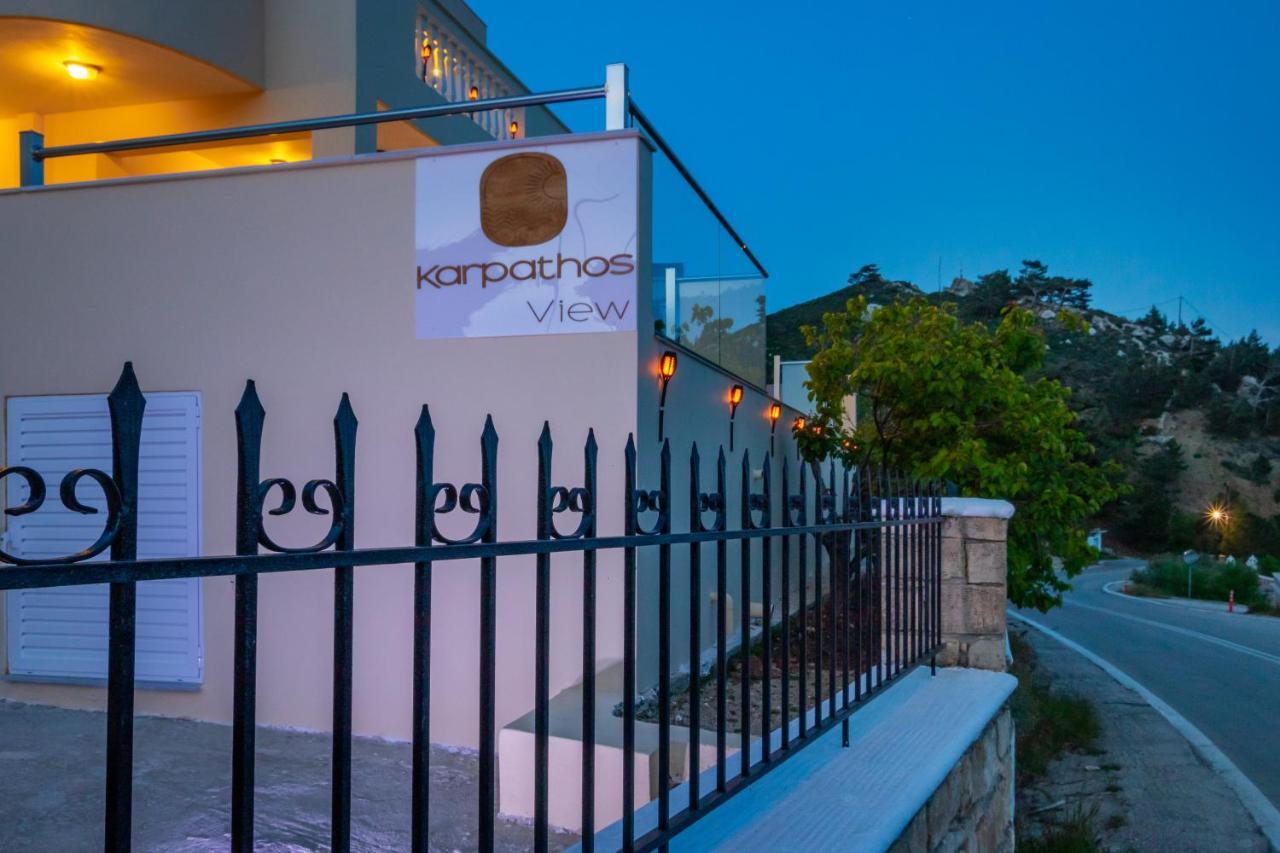 Karpathos View Villa Voládha المظهر الخارجي الصورة