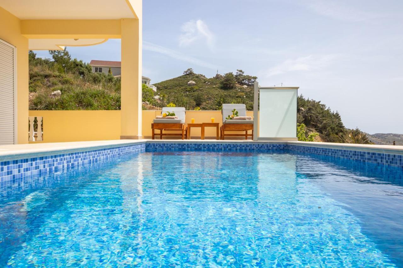 Karpathos View Villa Voládha المظهر الخارجي الصورة