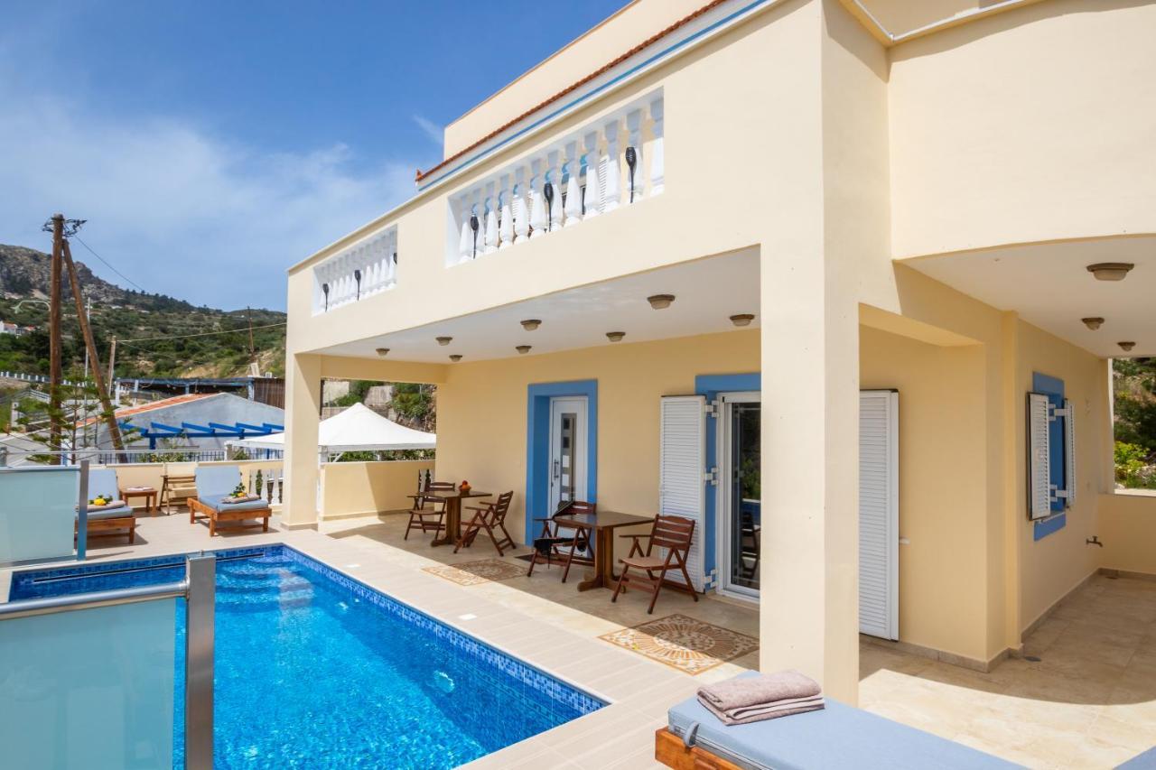 Karpathos View Villa Voládha المظهر الخارجي الصورة