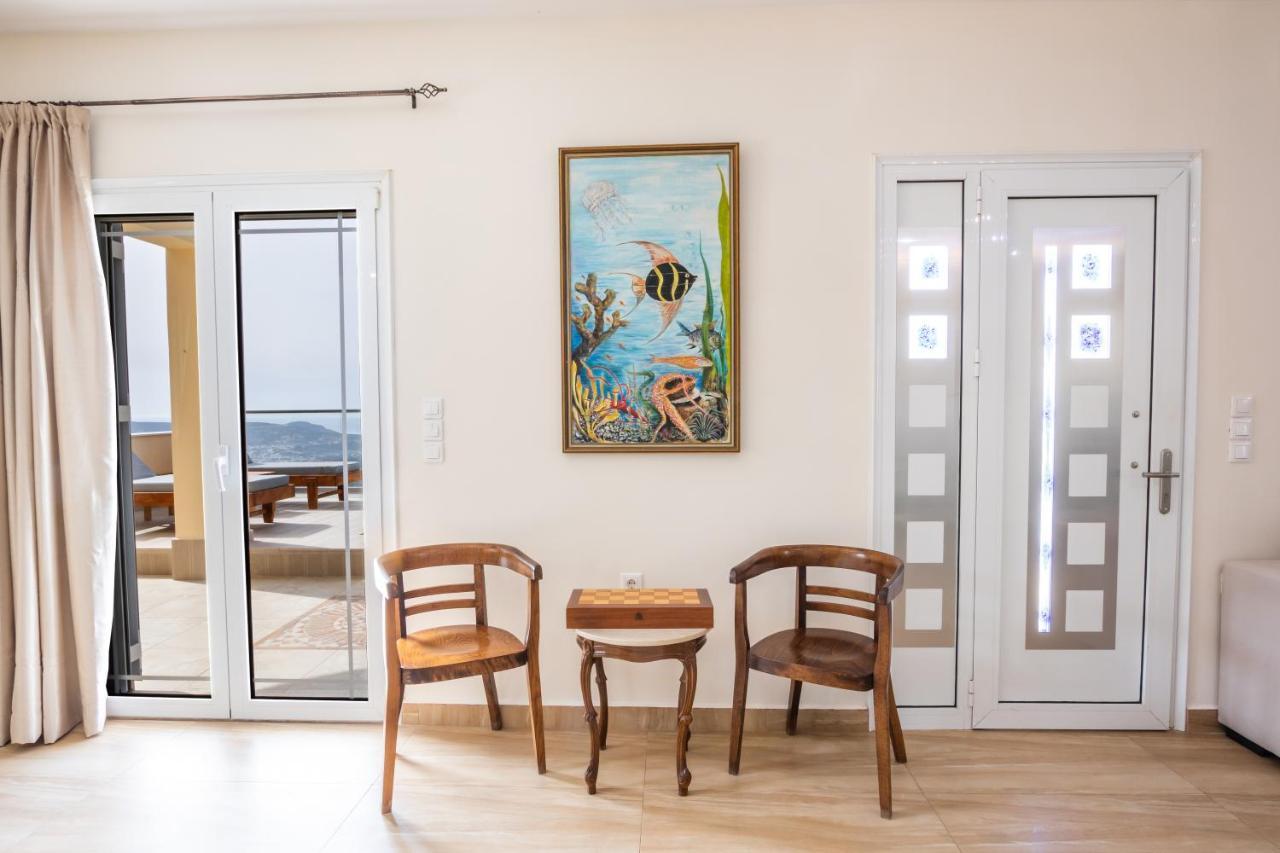 Karpathos View Villa Voládha المظهر الخارجي الصورة