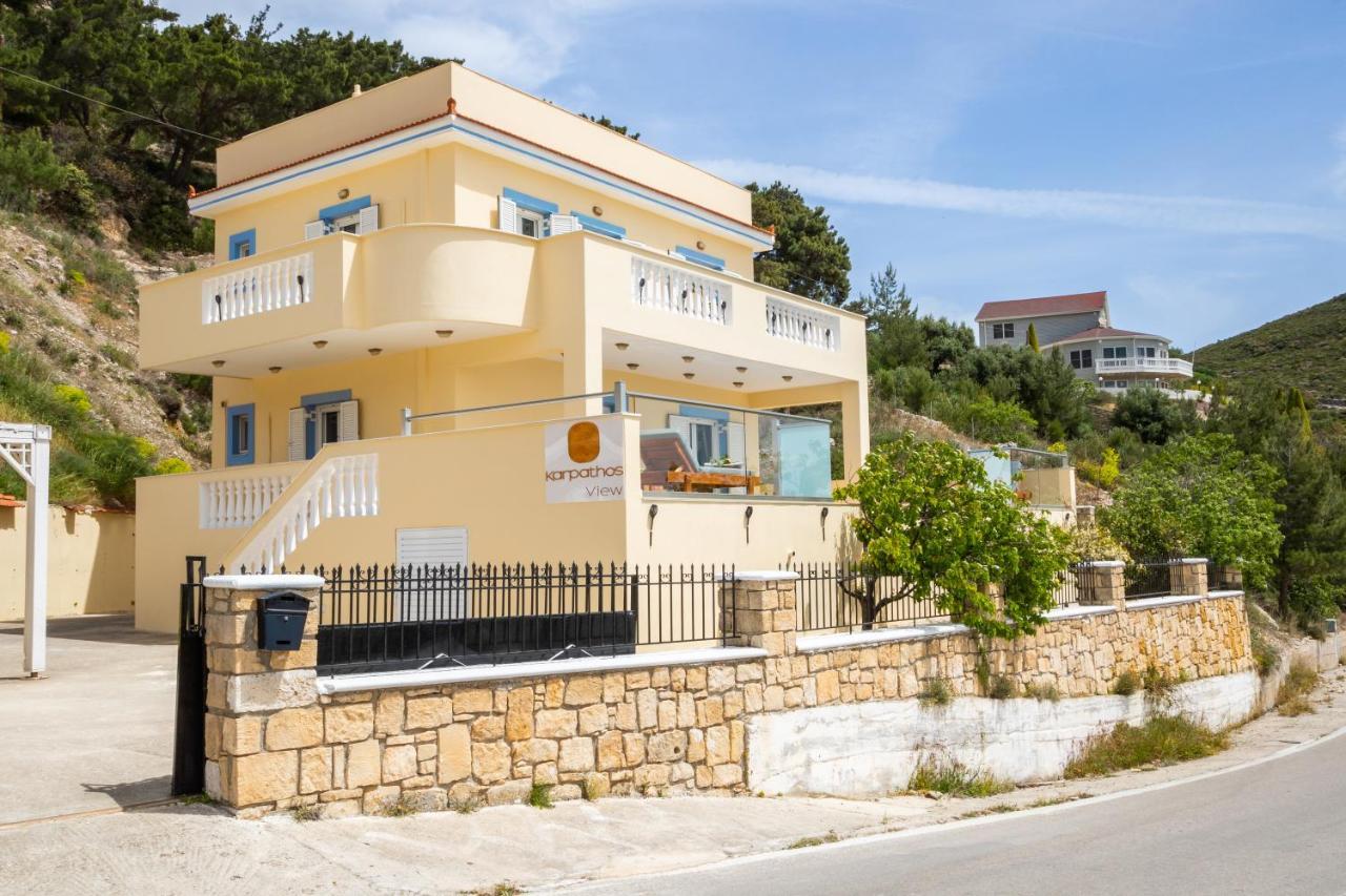 Karpathos View Villa Voládha المظهر الخارجي الصورة