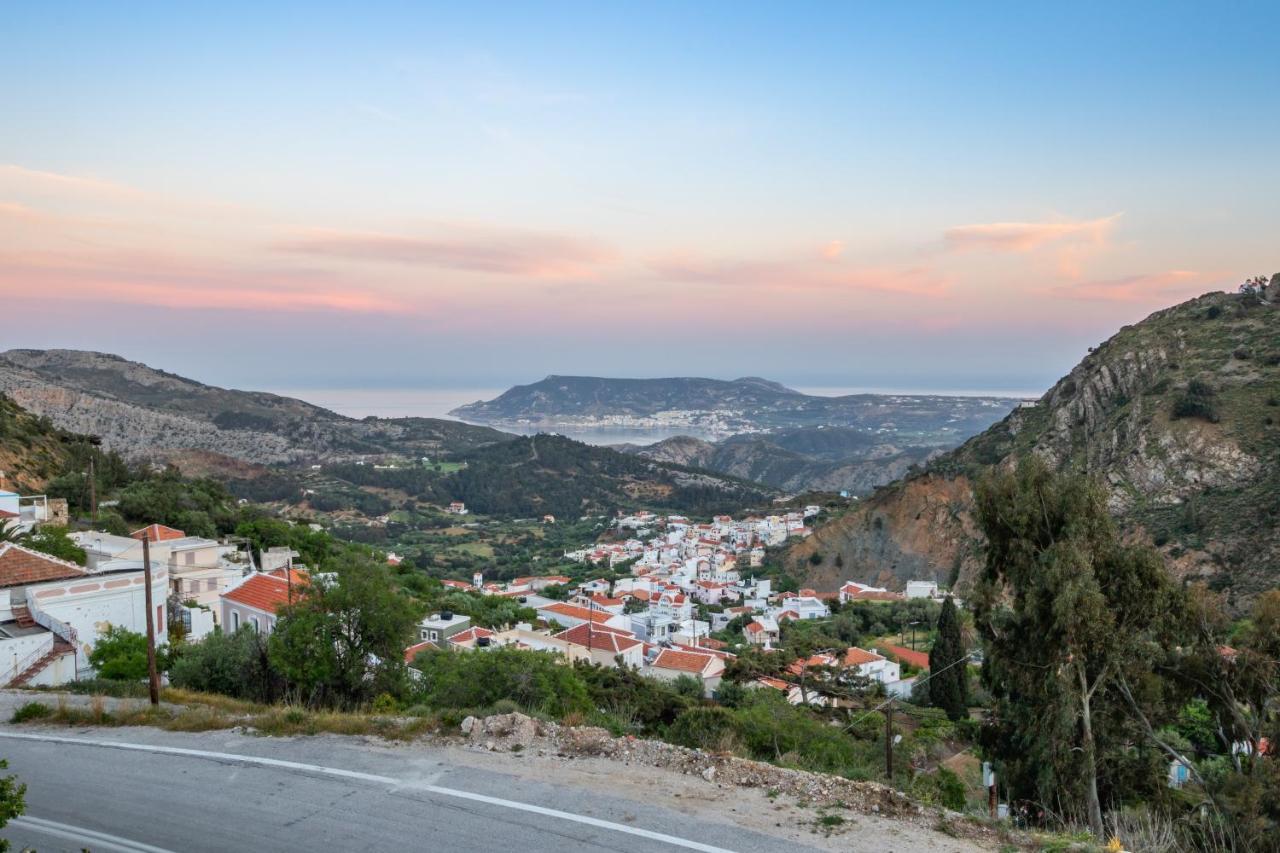 Karpathos View Villa Voládha المظهر الخارجي الصورة